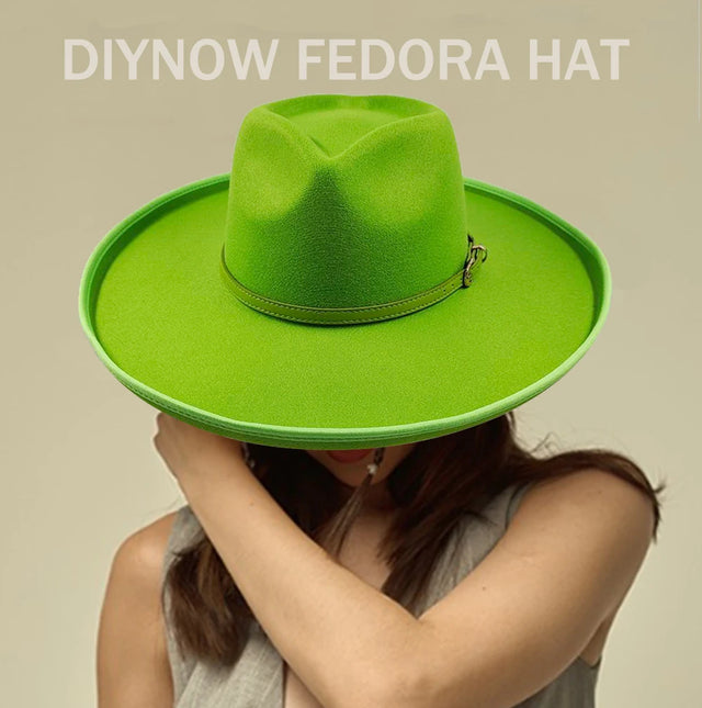 2024 New Fedora Hat for Women Men Luxury Big brim Panama Jazz Hat Heart Top Design Classic Gentleman Elegant Hat Wholesale